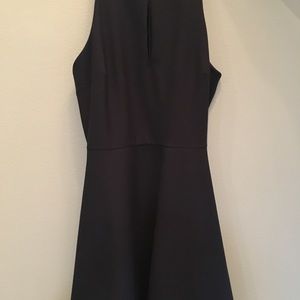 Elizabeth and James navy dress.